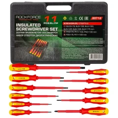 Отвертки диэлектрические, набор 11пр.