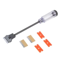 Скребок со сменными насадками 7пр., в блистере