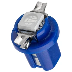 Лампочка светодиодная T8.5-5050-1SMD 12v синяя