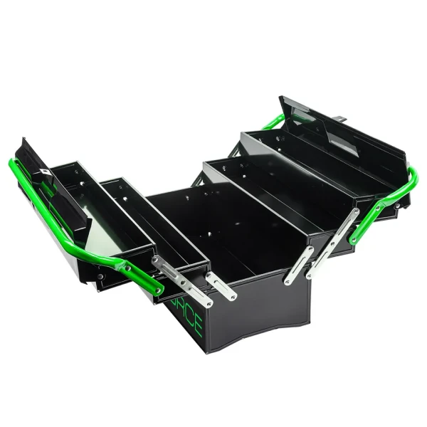 Ящик металлический складной 5-и секционный (200х245х500мм, 45х95х450мм-4 секции, 110х200х450мм-1 секция)