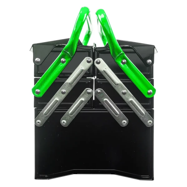 Ящик металлический складной 5-и секционный (200х245х500мм, 45х95х450мм-4 секции, 110х200х450мм-1 секция)