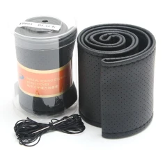 Чехол руля зашивающийся F-0003 Black