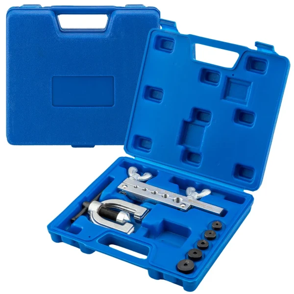 Набор инструментов для развальцовки и резки трубок 7пр.