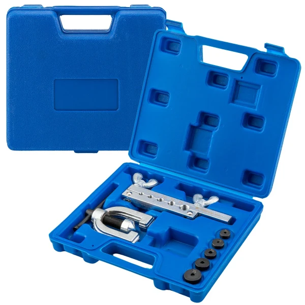 Набор инструментов для развальцовки и резки трубок 7пр.