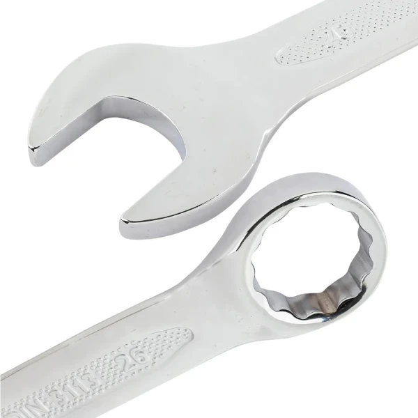 Набор ключей комбинированных 27пр.(6-28,30,32мм+ключи трещоточные 10,13мм) на полотне