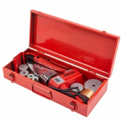 Аппарат для сварки полимерных труб (1000W, 6 насадок: 20, 25, 32, 40, 50, 63мм)