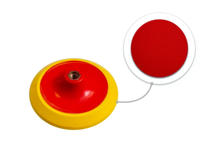 Тарелка опорная с Velcro фиксацией для УШМ (150мм, М14)