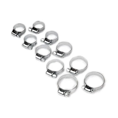 Набор хомутов червячных 10 пр.(10-18х2шт,12-20х2шт,14-23х2шт,15-25х2шт,16-27ммх2шт),в блистере
