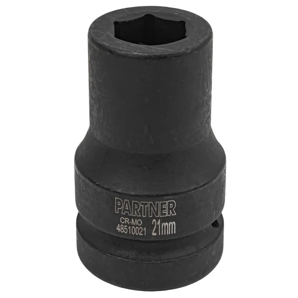 Головка ударная глубокая 21мм (6гр.), 1''