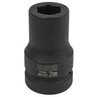 Головка ударная глубокая 21мм (6гр.), 1''