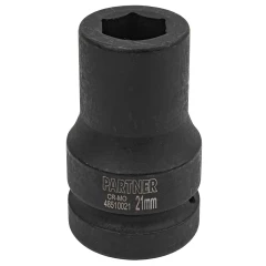 Головка ударная глубокая 21мм (6гр.), 1''