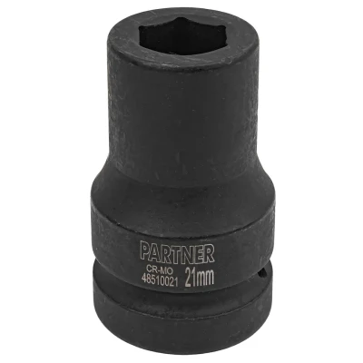 Головка ударная глубокая 21мм (6гр.), 1''