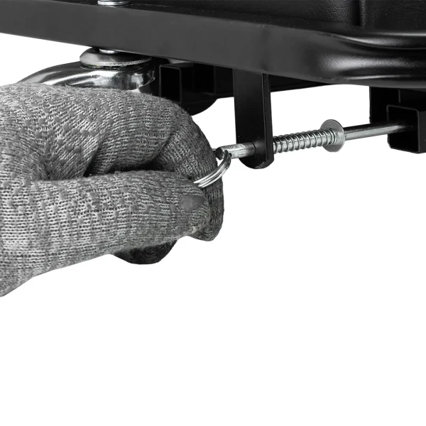 Лежак ремонтный подкатной на 6-ти колесах