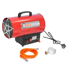 Пушка тепловая газовая(10кВт,220V,0.3 bar,расход-0.73 кг/час,пр.-ть-320м3/час,площадь обогрева-70м2,пропан/газ,защита от утечки и перегрева)