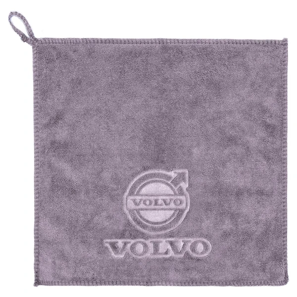Салфетка чистящая микрофибра с логотипом 30*30 см (3шт/уп)
