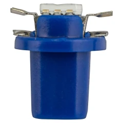 Лампочка светодиодная T8.5-5050-1SMD 12v ice blue