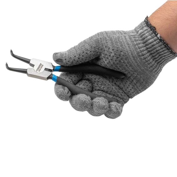 Съемник стопорных колец гнутый на разжим (90°,L-175мм), в блистере