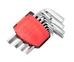 Набор ключей Г-образных 6-гранных 13пр. (2, 2.5, 3-8, 10, 12, 14, 17, 19мм)в пластиковом держателе