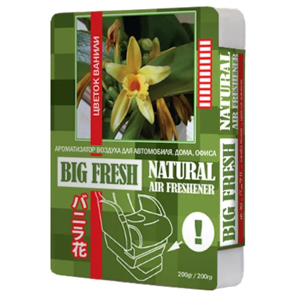 Ароматизатор гелевый Big Fresh 200гр DL-B023 Цветок Ванили