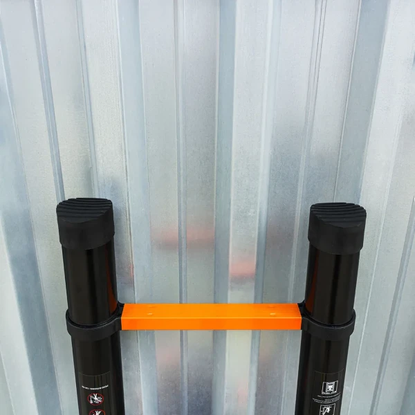 Лестница телескопическая алюм. бытовая 6.2м (16 ступ.)