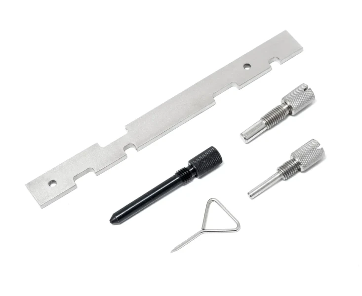 Набор фиксаторов для обслуживания двигателей Ford, Mazda, Volvo 5пр.(1.25, 1.4, 1.6, 1.8, 2.0, 2.3, 16V), в блистере