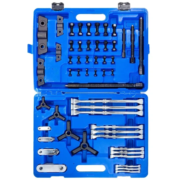 Набор съемников подшипников двух- трехзахватных, 72пр.(L:75мм, 100мм, 150мм, 200мм), в кейсе