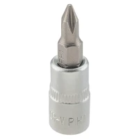 Головка-бита крестообразная PH.1, 1/4''