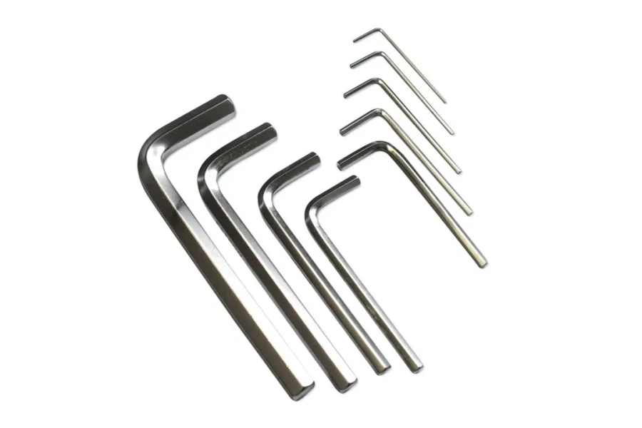 Набор ключей 6-гранных Г-образных, 9пр. (1.5, 2, 2.5, 3, 4, 5, 6, 8, 10мм) в пластиковом держателе