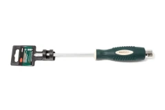 Отвертка крестовая силовая магнитная под ключ ''Profi''S2 PH2.0х125мм,на пластиковом держателе