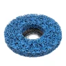 Круг абразивный зачистной 125х22.2мм(синий, max об/мин 11000), в блистере