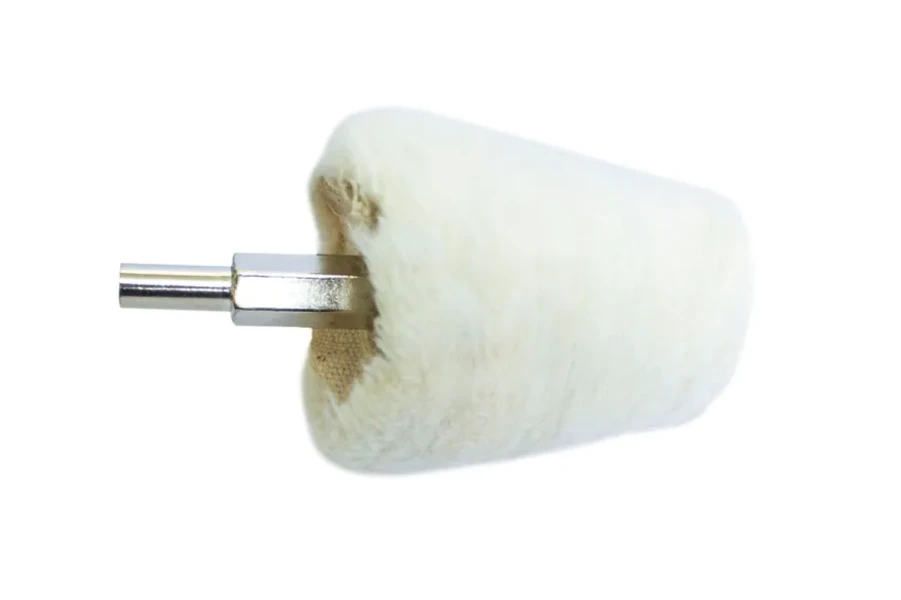 Насадка полировальная хлопковая ''конус''на дрель Ø39х56мм (Ø хвостовика 6мм),в блистере