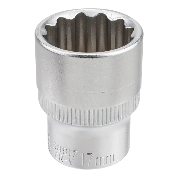 Головка 17мм (12гр.), 3/8''