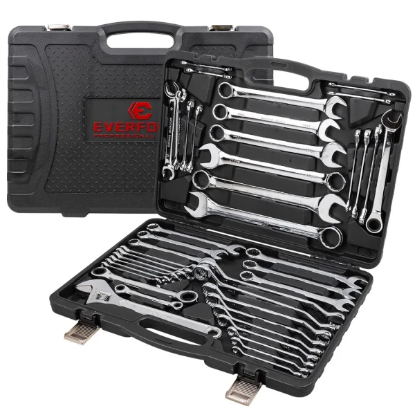 Набор ключей разнопрофильных 42пр.,в кейсе