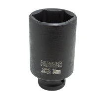 Головка ударная глубокая 34мм (6гр.), 1/2''