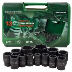 Головки, набор 13пр., 3/4''(6гр.)