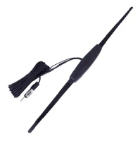 Антенна TR-50 TURBO активная на стекло 37см (всеволновая, 2 режима:город/трасса, радиус приема 150км) кабель 250см 12V ТРИАДА