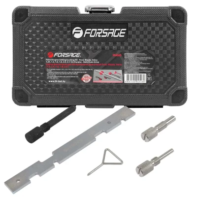 Набор фиксаторов для обслуживания двигателей Ford, Mazda, Volvo(1.2, 1.4, 1.6, 1.8, 2.0 ), в кейсе ''Premium''