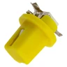 Лампочка светодиодная T8.5-5050-1SMD 12v желтая