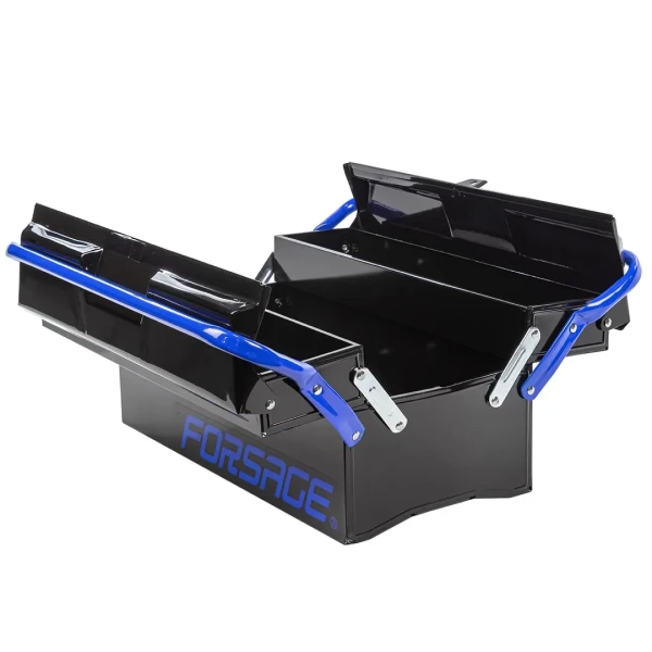 Ящик металлический складной 3-х секционный (200х220х410мм, 50х90х400мм-2 секции, 110х200х400мм-1 секция)