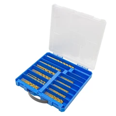 Набор сверл по металлу,100пр.(1,2,2.5,3,3.2,3.5,4-по 10шт,4.5,5,5.5,6,6.5-по 5шт,8,10-по 2шт)в кейсе