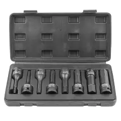 Набор головок-бит ударных 1/2'', 8пр.(Н5,6,8,10,12,14,17,19) ,в кейсе