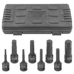 Набор головок-бит ударных 1/2'', 8пр.(Н5,6,8,10,12,14,17,19) ,в кейсе