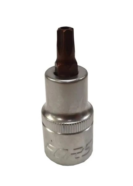 Головка-бита TORX Premium T45 с отверстием 1/2''(L-55мм)