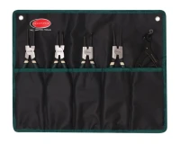 Набор съемников стопорных колец 5пр(L-200ммх4шт+съемник стопорных колец для суппортов), на полотне