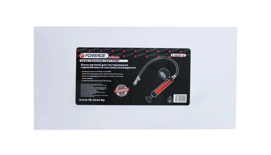 Насос ручной с манометром для тестирования герметичности систем охлаждения(0-2,5bar)