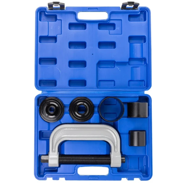 Набор инструментов для снятия и установки шаровых опор, подшипников и сайлентблоков, 7пр., в кейсе