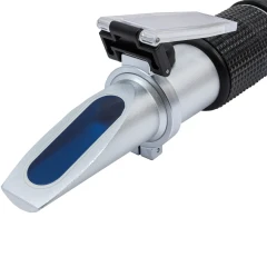 Рефрактометр 3в1(антифриз, электролит, омывающая жидкость), в пластиковом футляре