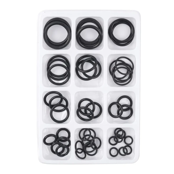 Набор уплотнительных колец 50 пр(6.5х9.5,9.5х12.5-по 8шт,9.5х14,15.5х19-по 5шт,14х19,13х17.5,11х16,18х22,16х21,21х27,20х24,20х25.5мм-по 3шт)в блистере