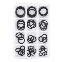 Набор уплотнительных колец 50 пр(6.5х9.5,9.5х12.5-по 8шт,9.5х14,15.5х19-по 5шт,14х19,13х17.5,11х16,18х22,16х21,21х27,20х24,20х25.5мм-по 3шт)в блистере