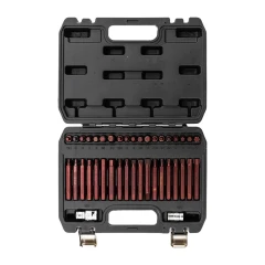 Набор бит с битодержателями ''Premium'', 40пр. (10мм)(75/30мм: T20-T55,H4-H12,M5-M12) в пластиковом кейсе
